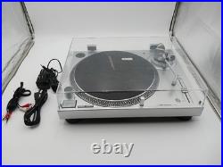 Audio-Technica AT-LP120XUSB Direct-Drive Turntable (Analog & USB) Silver