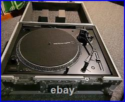 Audio Technica AT-LP120XUSB Turntable Record Player W Odyssey Travel Case DJ