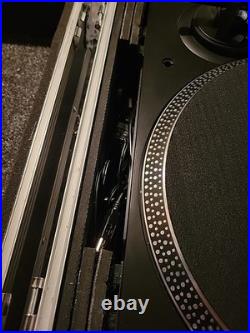 Audio Technica AT-LP120XUSB Turntable Record Player W Odyssey Travel Case DJ