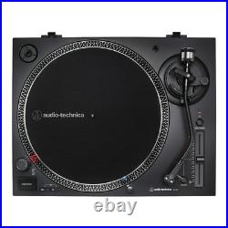 Audio-Technica AT-LP120X-USB Direct-Drive Analog and USB Turntable (Black)