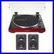 Audio_Technica_AT_LP60XBT_Bluetooth_Turntable_Red_with_Bookshelf_Speakers_01_ekmf