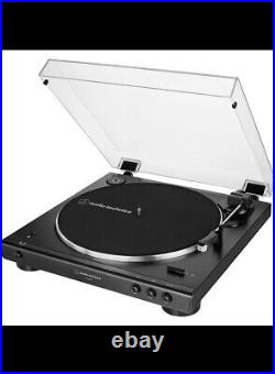 Audio-Technica AT-LP60XBT Turntable Black NEW OPEN BOX FAST SHIPPING