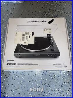 Audio-Technica AT-LP60XBT Turntable Black NEW OPEN BOX FAST SHIPPING