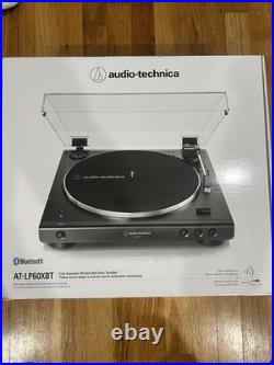 Audio-Technica AT-LP60XBT Turntable Bluetooth Black Open Box/unplayed Audio-Technica AT-LP60XBT Turntable Bluetooth Black Open Box/unplayed