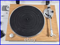 Audio-Technica AT-LPW30TKR Manual Belt Drive Turntable Teak Bad Needle, Read Audio-Technica AT-LPW30TKR Manual Belt Drive Turntable Teak Bad Needle, Read