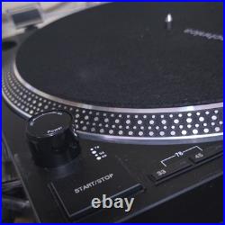 Audio-Technica Black Record Player Turntable Vinyl Music Audio-Technica Black