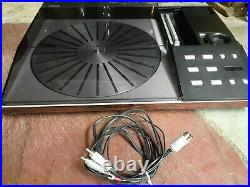 BEOGRAM 8000 BANG & OLUFSEN RECORD PLAYER TURNTABLE w MMC20CL needs maintenance