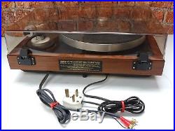 BOXED! Ariston RD80 Vintage Turntable Record Player Deck + Linn Basik Tonearm