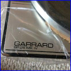 BRAND NEW GARRARD SP25 Mk IV Turntable BOXED & WRAPED record player