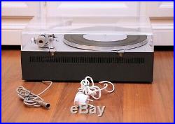 BRAUN PS1000AS High Fidelity Vintage Turntable Record Player Rams Shure Phono