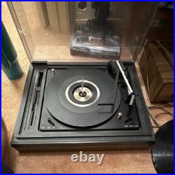 BSR Model BSR Black Record Player Turntable 3-Speed 33RPM 45RPM 78RPM