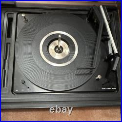 BSR Model BSR Black Record Player Turntable 3-Speed 33RPM 45RPM 78RPM