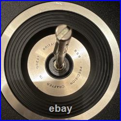 BSR Model BSR Black Record Player Turntable 3-Speed 33RPM 45RPM 78RPM