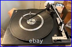 BSR Stereo Record Player C123R Console Replacement Restored Clean See Video Demo