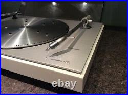 Bang & Olufsen B&O Beogram 1202 turntable record player White Silver