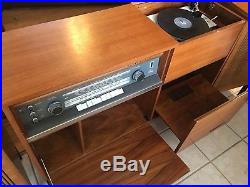 Bayreuth Studio 101 Telefunken Console Record Player 1966 MCM Vintage