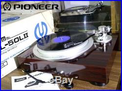 Beautiful Pioneer PL-50LII Record Player with 2 Pipe 3 Weights F/S