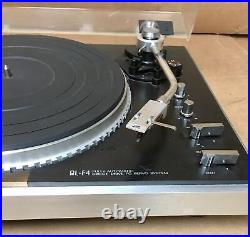 Beautiful Vintage Jvc Ql-f4 Record Player + Ortofon Om 5e Cartridge! E