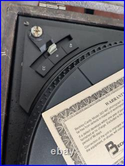 Beckley Cardy Portable Phonograph Record Player Vintage Electronic Turntable NOS Beckley Cardy Portable Phonograph Record Player Vintage Electronic Turntable NOS