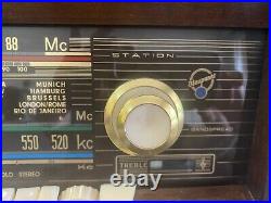 Blaupunkt Mid Century Modern Console Stereo and Record Player