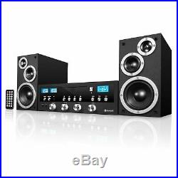Bluetooth Home Classic Shelf Stereo System CD Player PLL FM Radio AUX-IN Remote