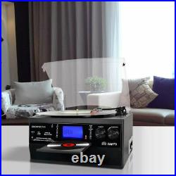 Bluetooth Record Player Turntable with Stereo Speaker, LP Vinyl to MP3 Converter Bluetooth Record Player Turntable with Stereo Speaker, LP Vinyl to MP3 Converter
