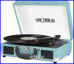 Bluetooth Suitcase Record Player Built-in Speakers
