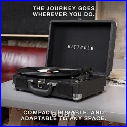 Bluetooth Suitcase Record Player Built-in Speakers