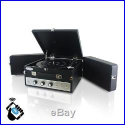 Bluetooth Turntable Vintage Classic Style Record Player Vinyl-To-MP3 Recording