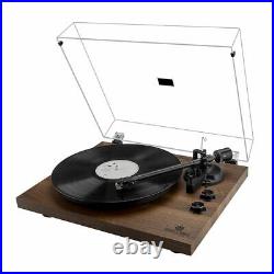 Bluetooth Turntable Vintage Record Player 2-Speed Music Player Orange