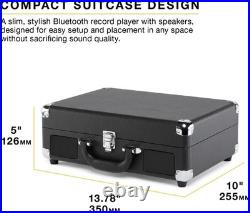 Bluetooth Vinyl Record Player RCA & Headphone Outputs