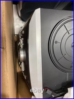 Bluetooth Vinyl Stereo Record Player, 3-Speed Stereo Turntable CD Player Music S