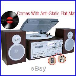 Boytone BT-28SPS, Bluetooth Classic Style Record Player Turntable
