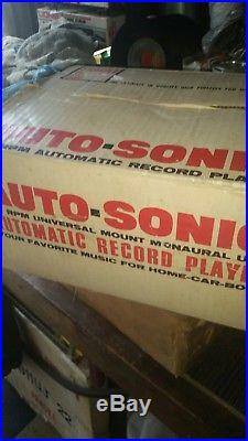 Brand New Car Record Player. Auto Sonic. Free Shipping