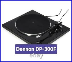 Brand New and Sealed Denon DP-300F Fully Automatic Turntable VINYL RECORD PLAYER
