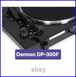 Brand New and Sealed Denon DP-300F Fully Automatic Turntable VINYL RECORD PLAYER