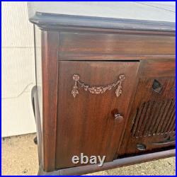 Brunswick Console Phonograph Record Player Model YO Antique 1920s WORKS Brunswick Console Phonograph Record Player Model YO Antique 1920s WORKS