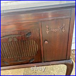 Brunswick Console Phonograph Record Player Model YO Antique 1920s WORKS Brunswick Console Phonograph Record Player Model YO Antique 1920s WORKS