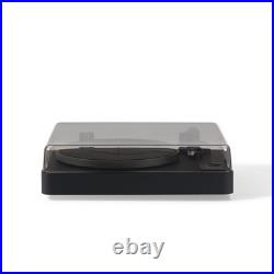 C300A-BK Fully Automatic Belt-Drive Bluetooth Turntable Record Player, Black