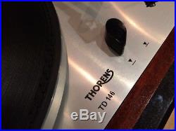 COLLECTORS PIECE Vintage Thorens TD 146 German Made Turntable Record Player