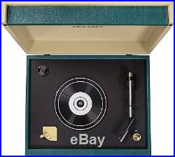 Giradischi Crosley Sterling Bluetooth – Design Vintage Con Ricevitore Integrato E Gambe In Legno, Colore Verde