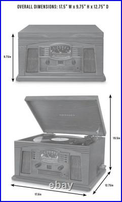 CROSLEY LANCASTER 8-IN-1 RECORD PLAYER MODEL #CR42D-PA Paprika SHIPS TODAY CROSLEY LANCASTER 8-IN-1 RECORD PLAYER MODEL #CR42D-PA Paprika SHIPS TODAY