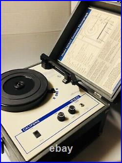 Califone 1010AV Portable Phonograph Classroom Record Player Turntable