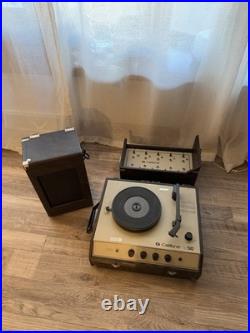 Califone 1550 Portable Record Stereo Player with Speaker Working Great Condition