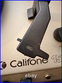 Califone 1550 Portable Record Stereo Player with Speaker Working Great Condition