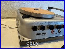 Califone Promenade 25V-8A Portable Record Player Turntable Tube Amp