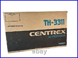 Centrex by Pioneer AM/FM Receiver Cassette Record Player Radio TH-3311 NWB
