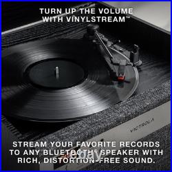 Century 6-in-1 Bluetooth Record Player in Walnut Timeless Home Entertainment