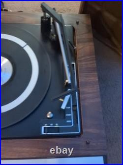 Channel Master 6637 Am/fm/phonograph Record Player Tested To Work Nice Condition