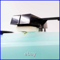 Columbia GP-3B GP-3 Skeleton Blue Portable Record Player Turntable tested Used